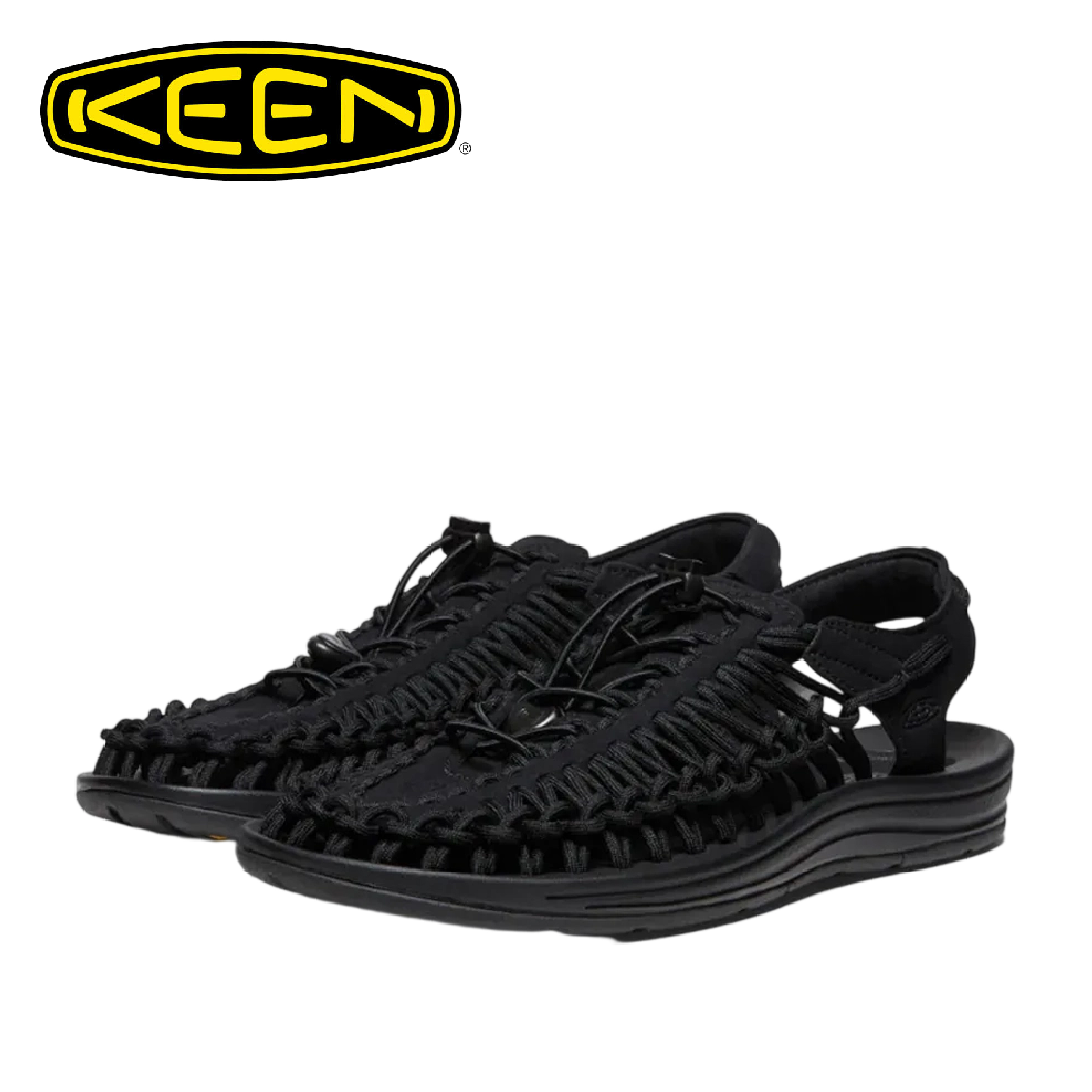 KEEN 美國 UNEEK編織涼鞋 男款 (黑色) 30K14097N