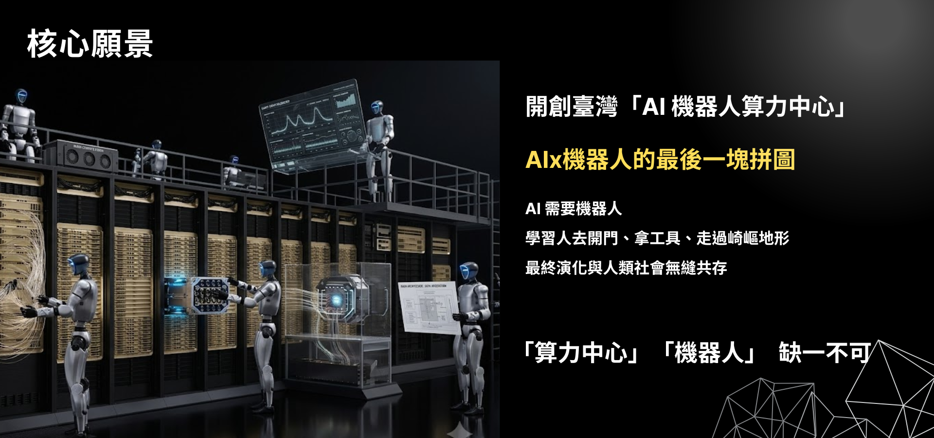 飆機器人開創AI 機器人算力中心