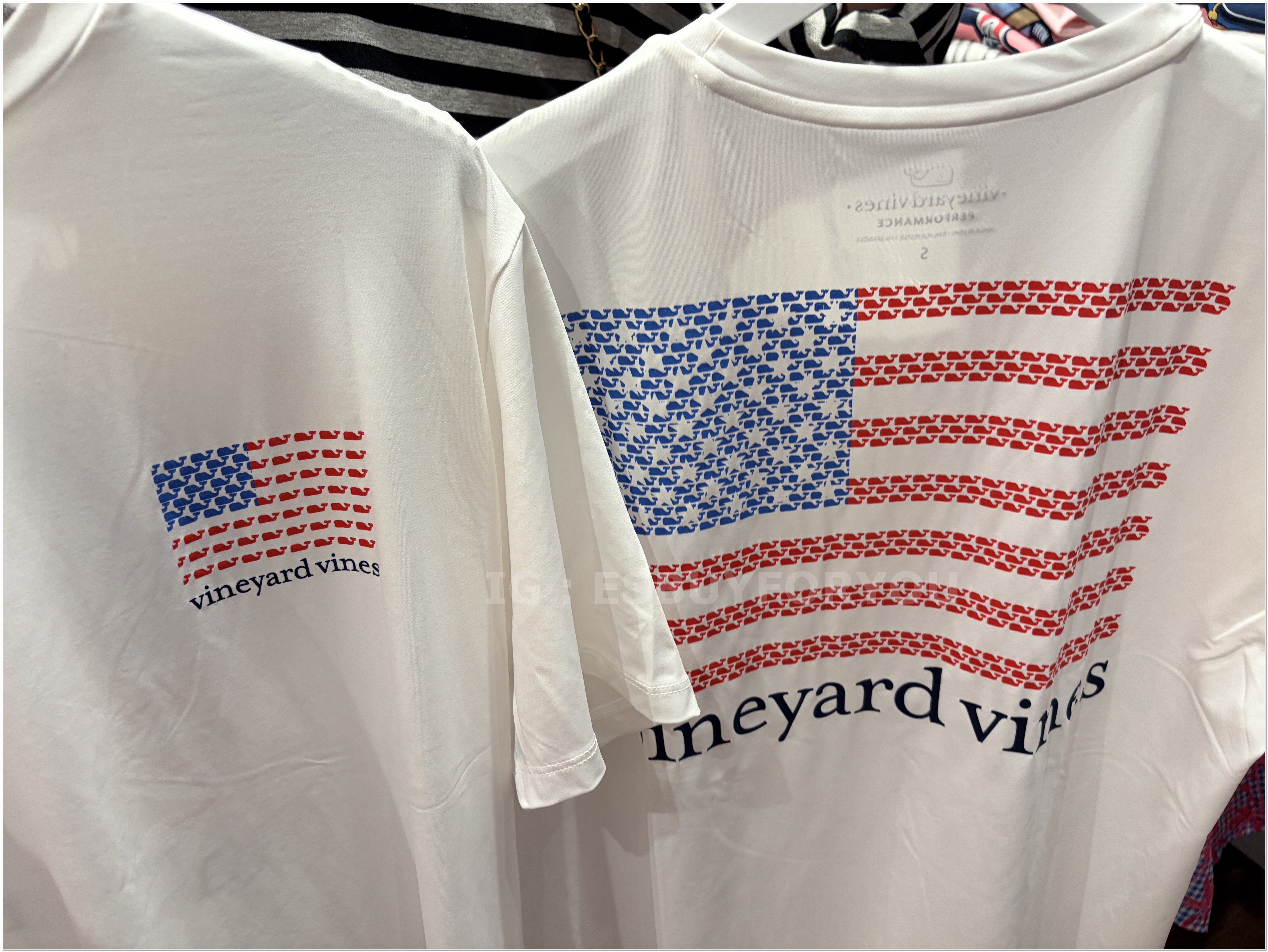 【限時】Vineyard Vines小鯨魚 男大人 機能 彈性 速乾 排汗材質 短TEE