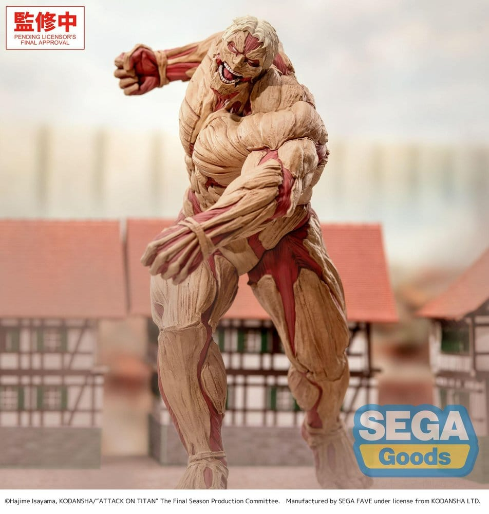 [預訂] Sega [GigantiX]《進擊的巨人》萊納·布朗 -盔甲巨人-