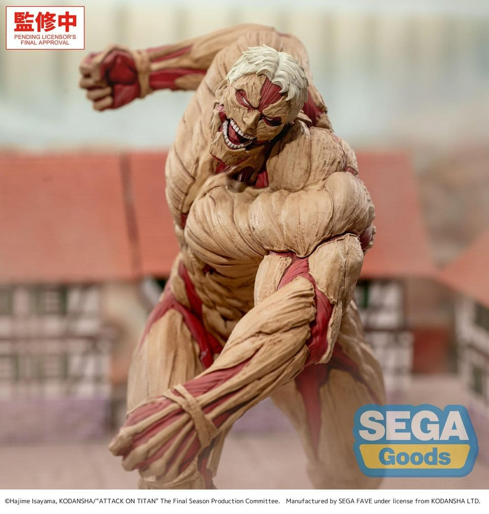[預訂] Sega [GigantiX]《進擊的巨人》萊納·布朗 -盔甲巨人-