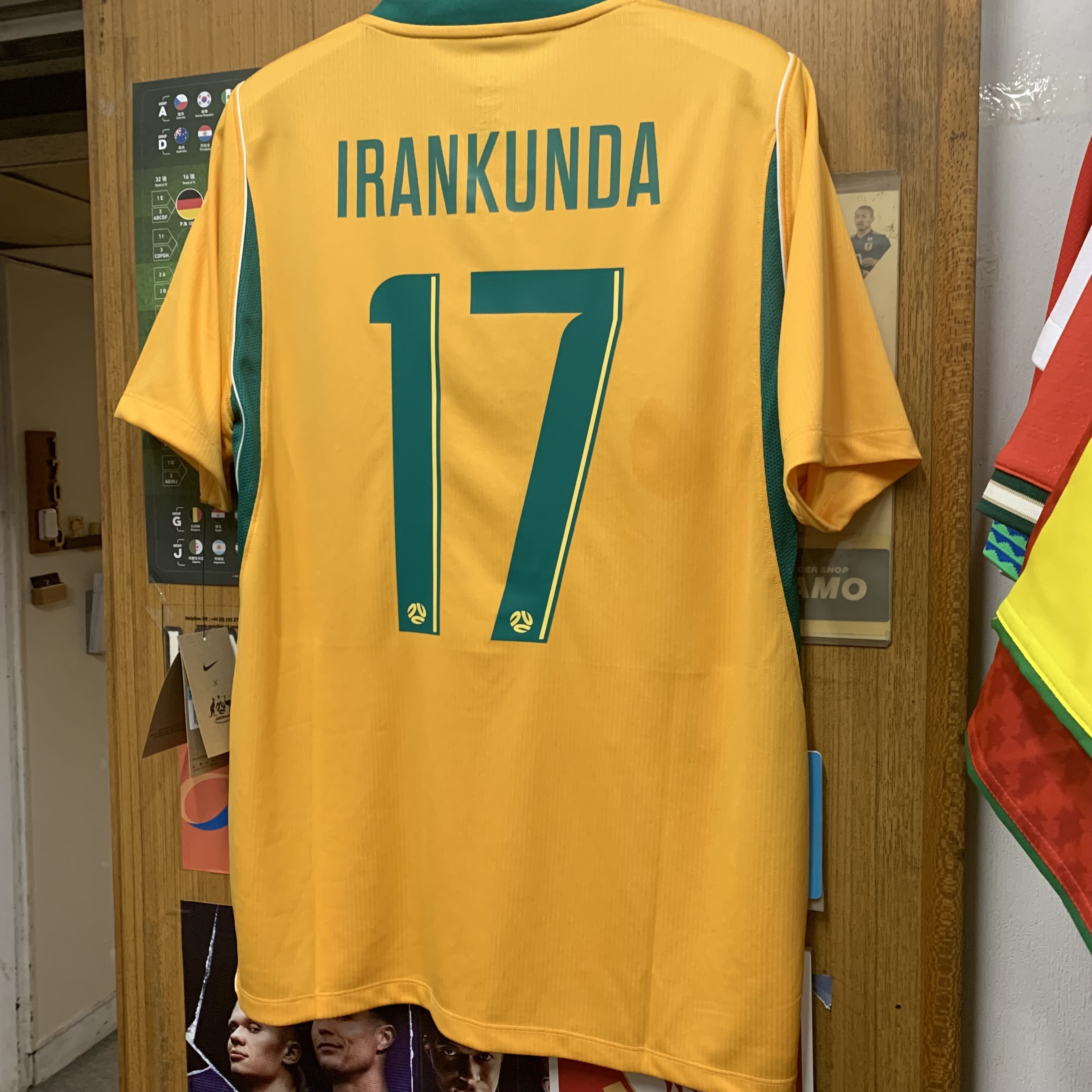 2026 Australia Home Shirt with Nameset