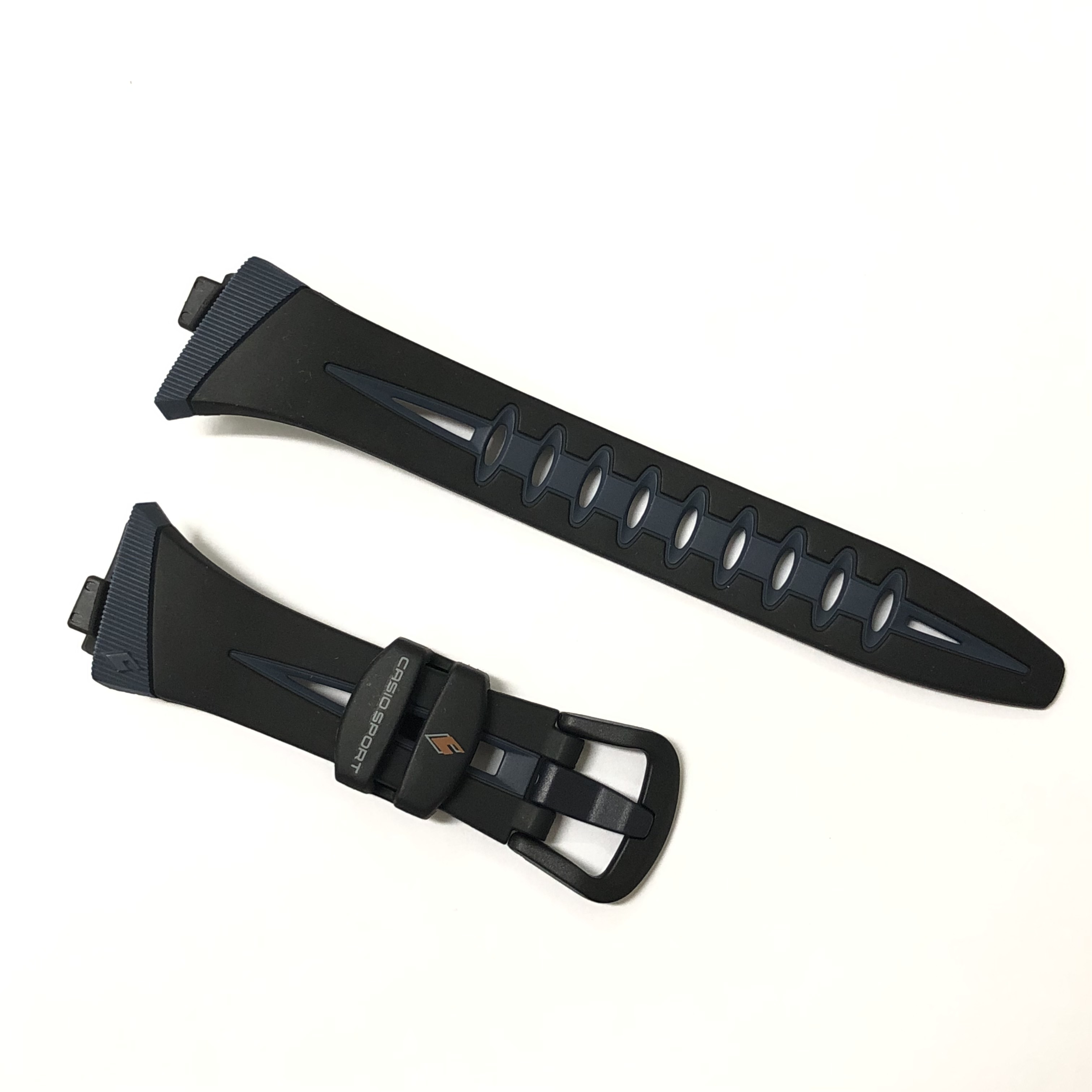 【錶帶耗材】CASIO卡西歐 CHR-100J-1B 心律/心跳錶款 原廠錶帶 全新品 CHR-100