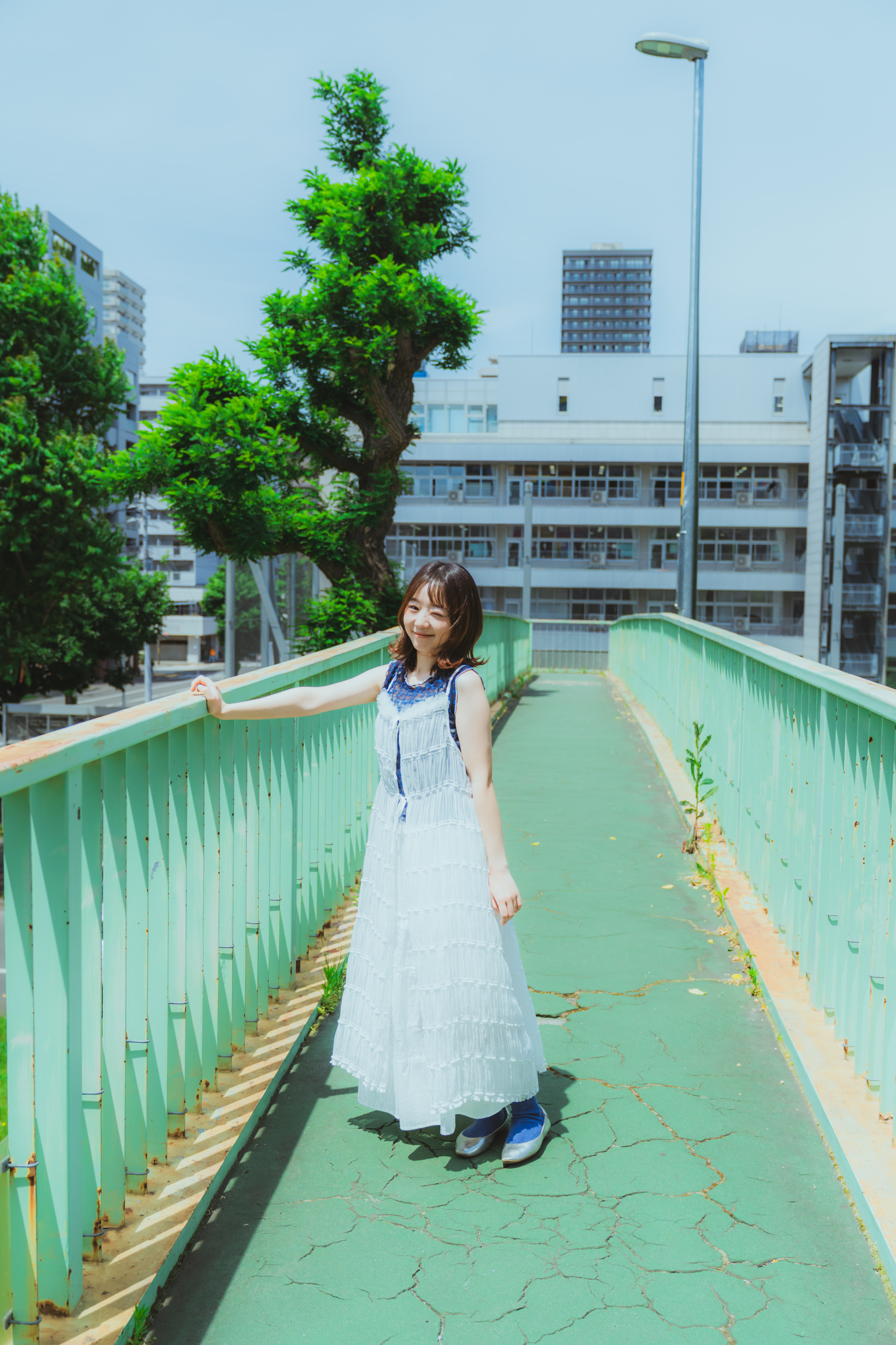 三色 / 星屑網紗層次感長馬甲 / Stardust Sheer Tiered Longline Cami