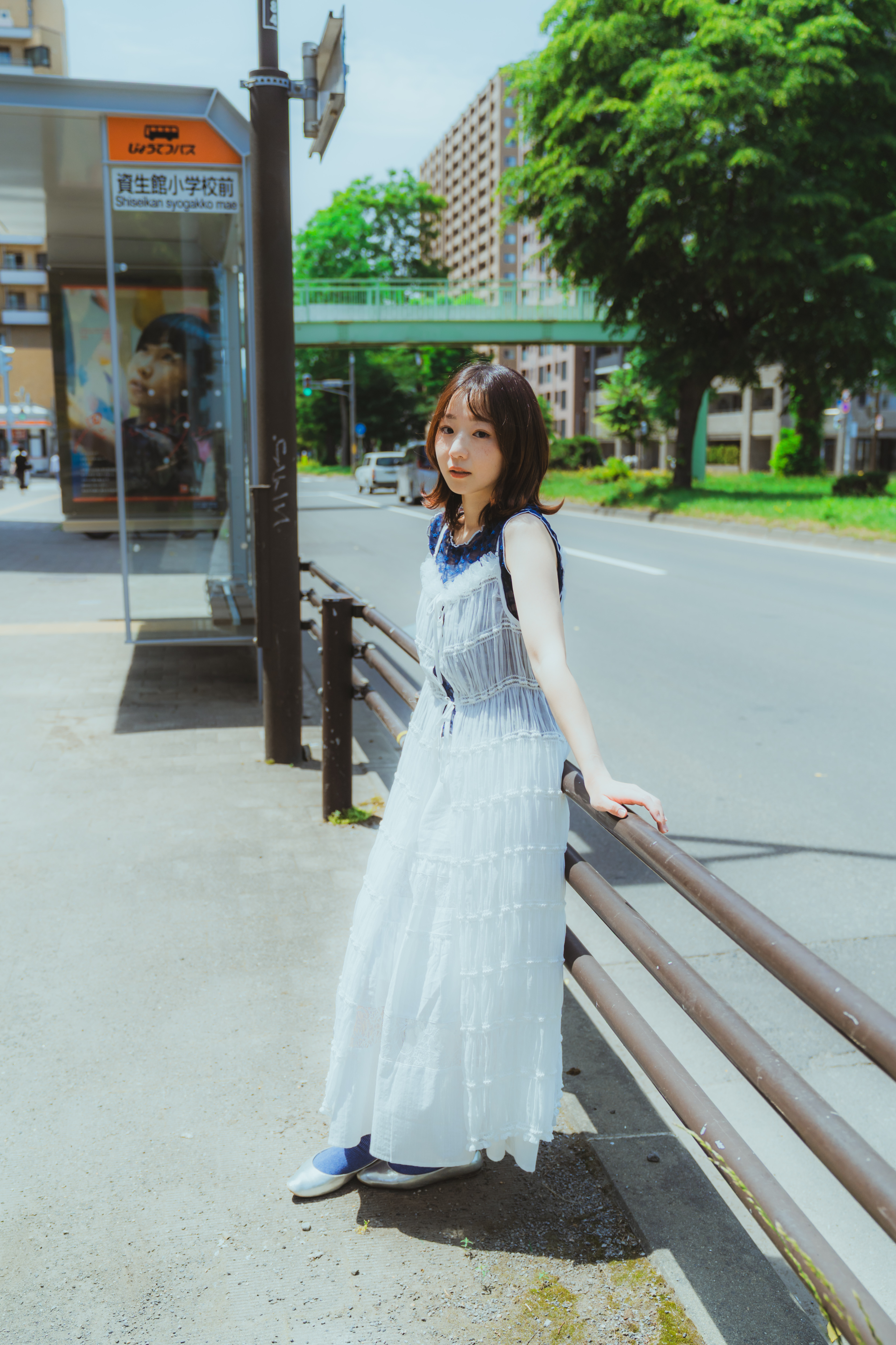 三色 / 星屑網紗層次感長馬甲 / Stardust Sheer Tiered Longline Cami