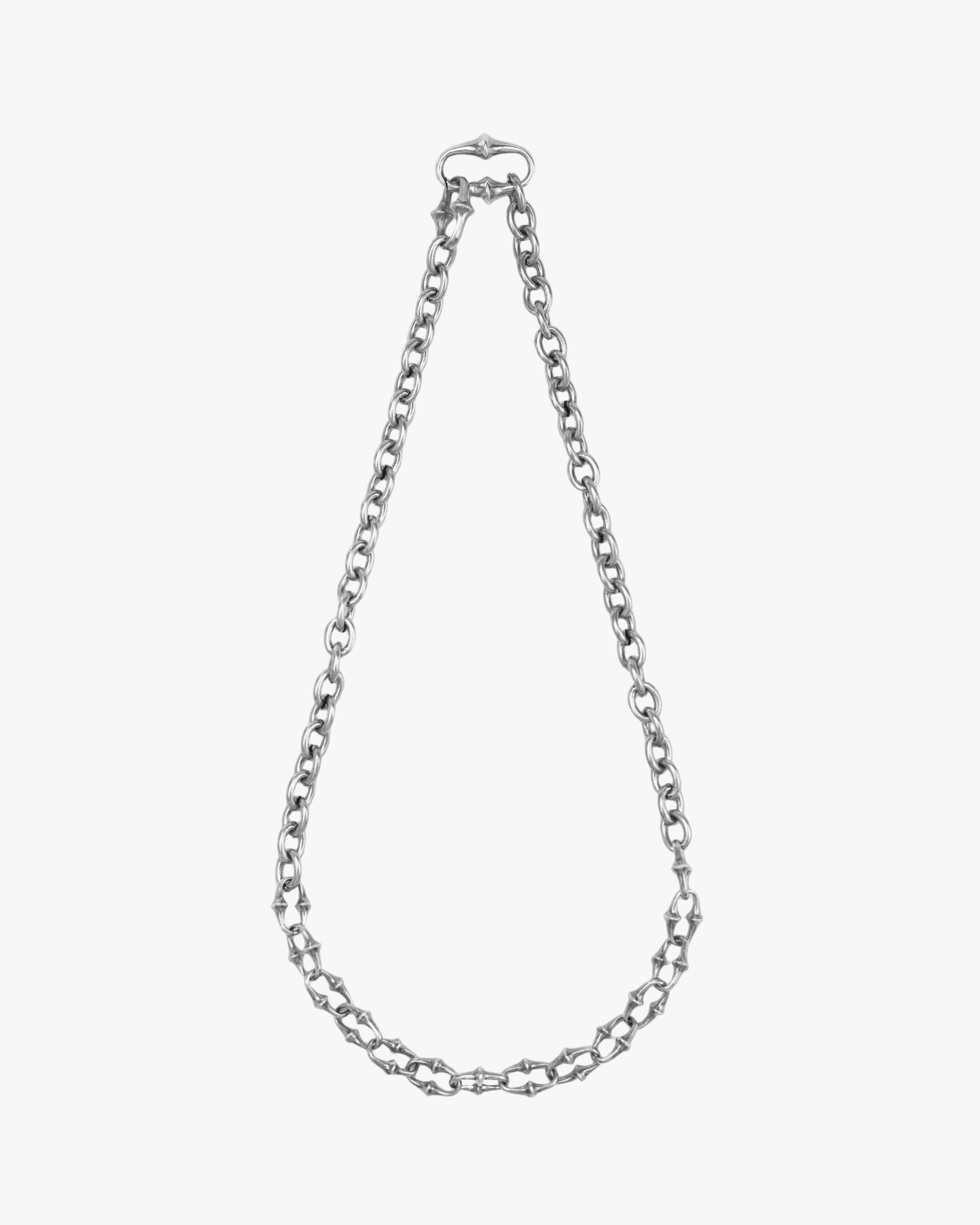 COMA AFTERIMAGE BOND NECKLACE, Antique Silver
