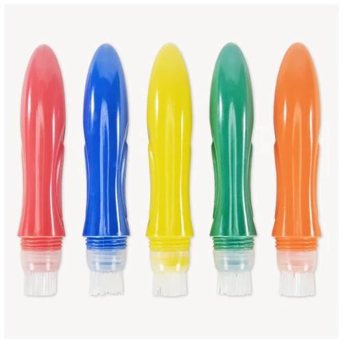 GALT YOUNG ART 可水洗擠刷筆5支裝(經典色系)(3Y+)