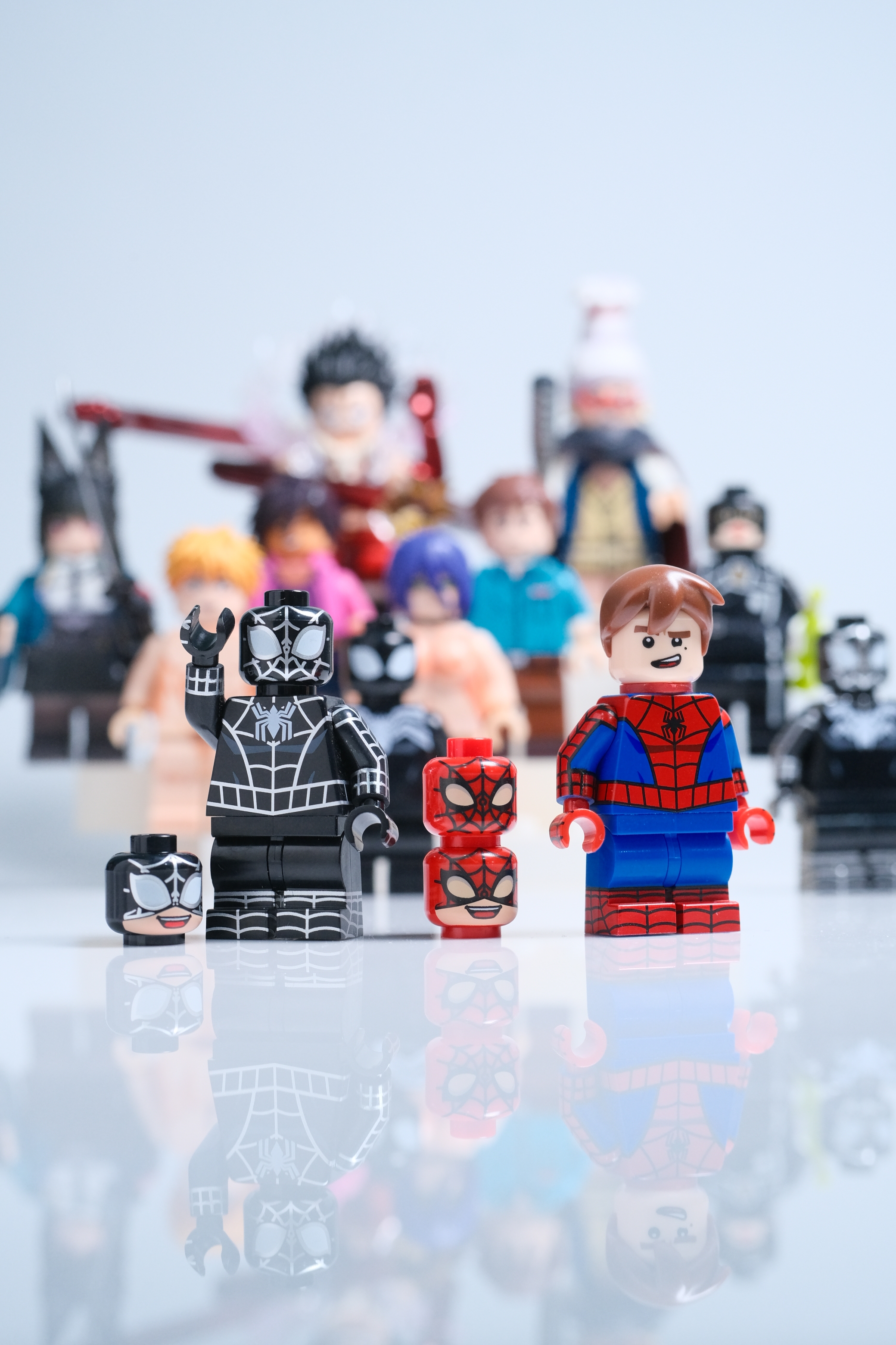 【80s Toyshop X MUGEN MINIFIGS】Spider-Man 1 set 4 figs
