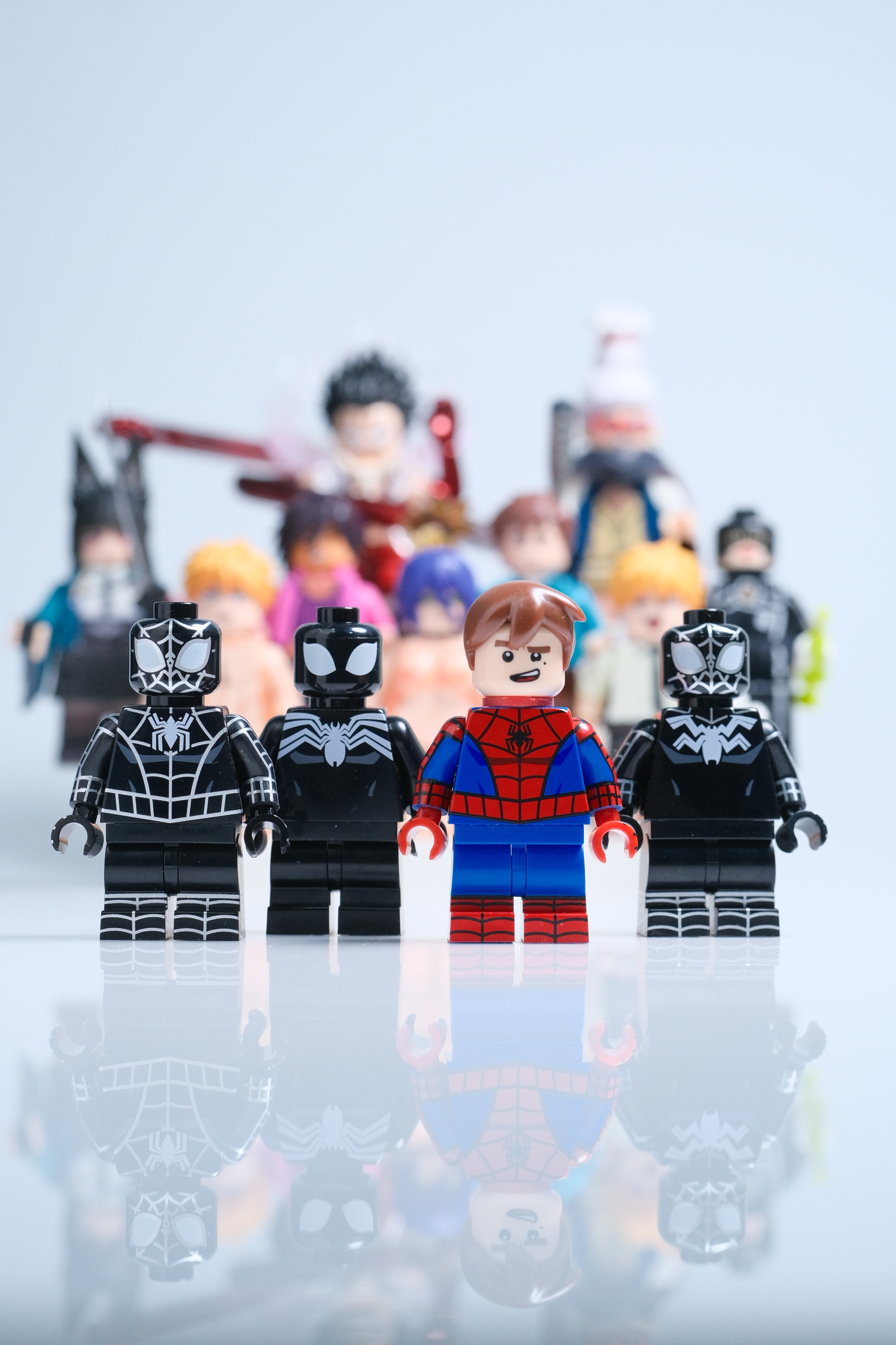 【80s Toyshop X MUGEN MINIFIGS】Spider-Man 1 set 4 figs