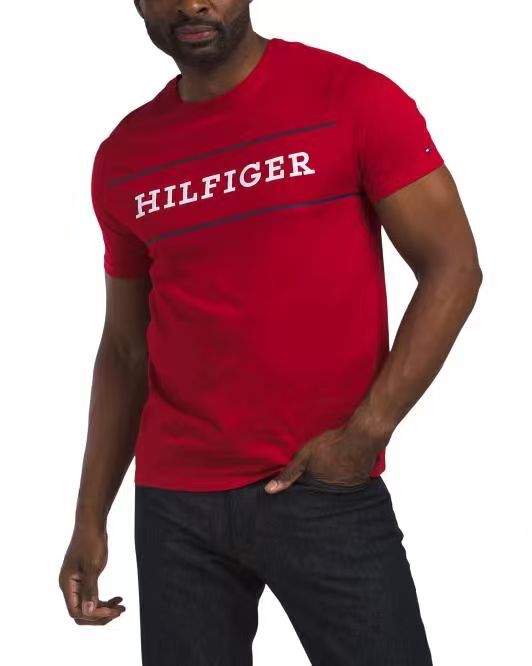 【直播】TOMMY HILFIGER LX070318 男裝美式風格短袖上衣