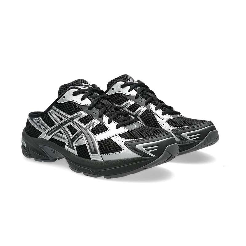 ASICS Gel-1130 Mule Black Graphite Grey 亞瑟士 運動休閒鞋 穆勒鞋 銀黑 男女鞋 1203B048-001 [台灣現貨]