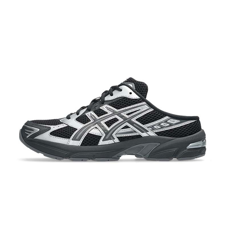 ASICS Gel-1130 Mule Black Graphite Grey 亞瑟士 運動休閒鞋 穆勒鞋 銀黑 男女鞋 1203B048-001 [台灣現貨]