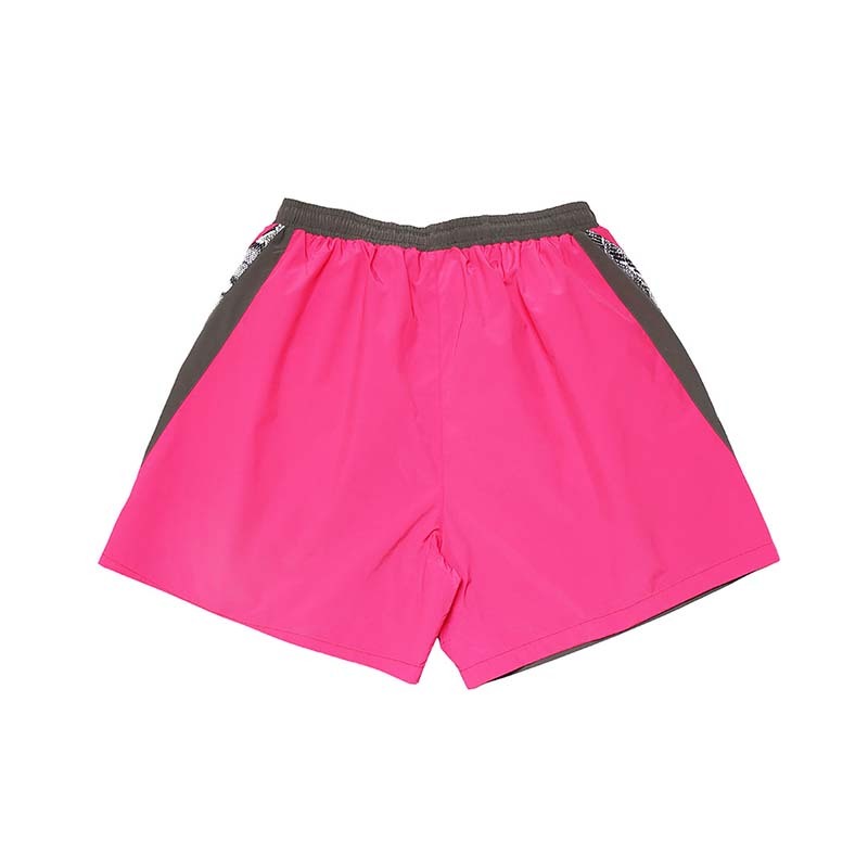 MTA Splioed Nylon Shorts 拼接尼龍 休閒 短褲 蛇紋 桃紅 灰色 MTA-28 [台灣現貨]