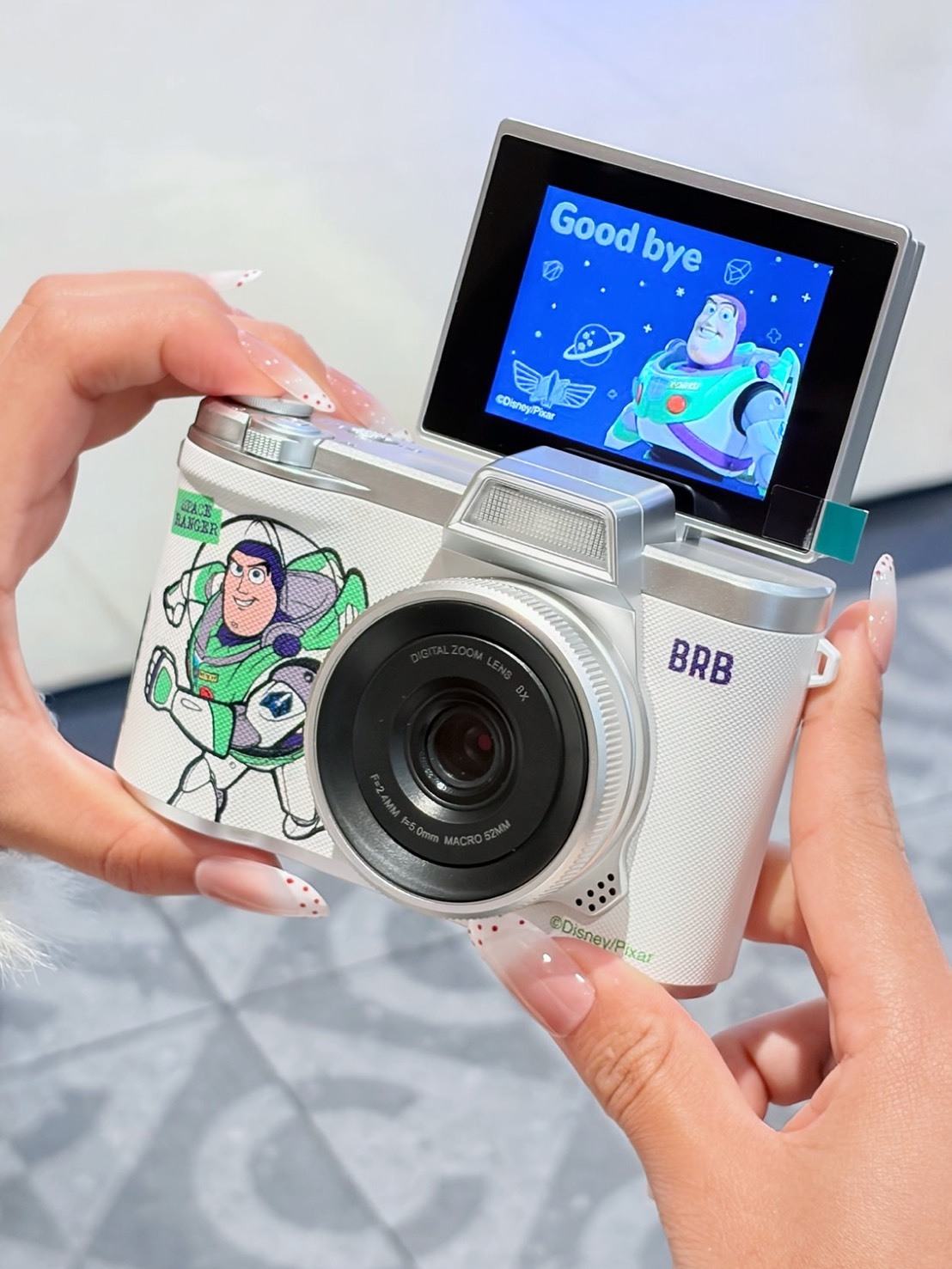 正版授權 DISNEY 迪士尼 XJ26 巴斯光年 翻轉鏡頭 雙攝 CCD 數碼相機