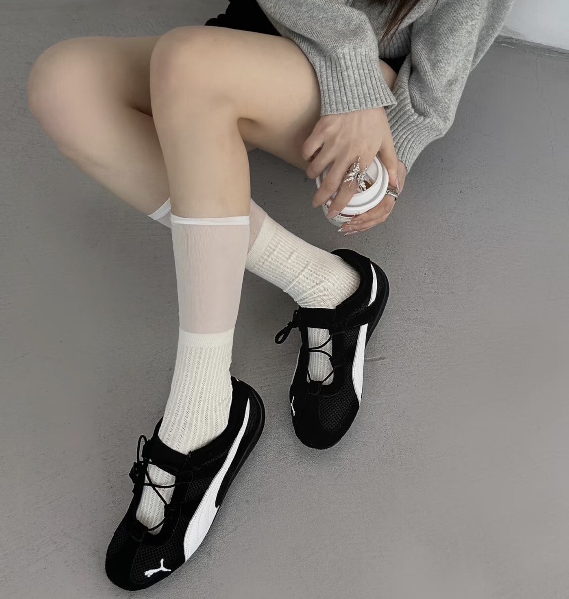 【下殺↘ 9折】PUMA 休閒鞋 SPEEDCAT GO WNS 黑色 芭蕾 復古 瑪莉珍 女 40358901