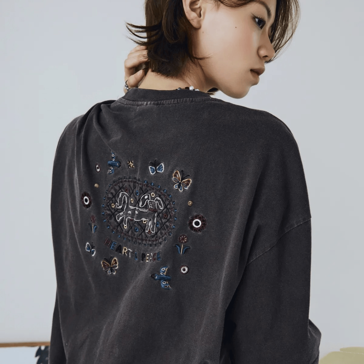 CPGN STUDIO｜Garden Piece Pigment T-Shirt [2 colors] CP158