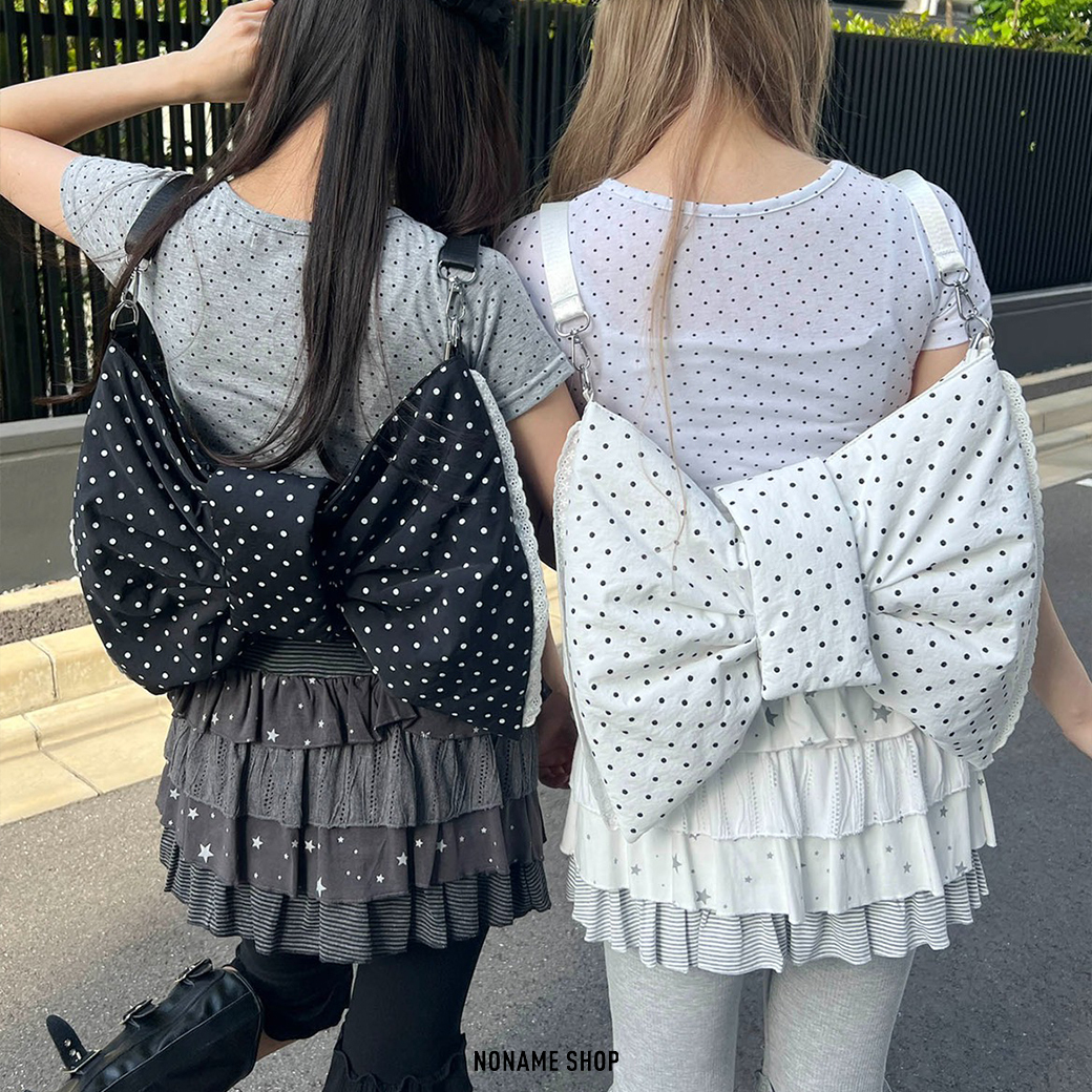 WEGO 日本限定 3WAY 蝴蝶結 側背包 肩背包 後背包 四色