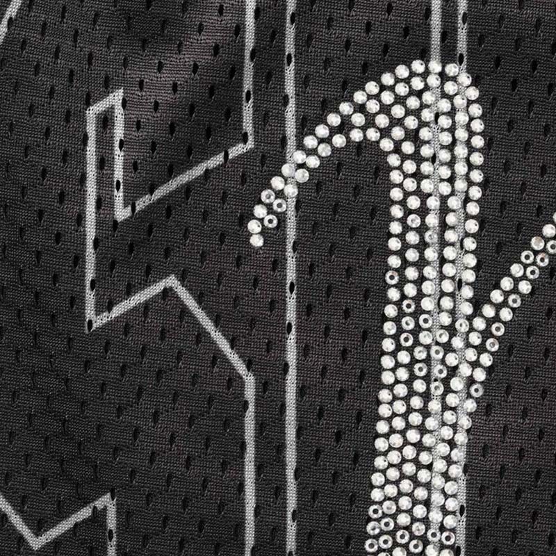 Supreme Rhinestone Mesh Short Black 水鑽網布短褲黑色SS26SH4