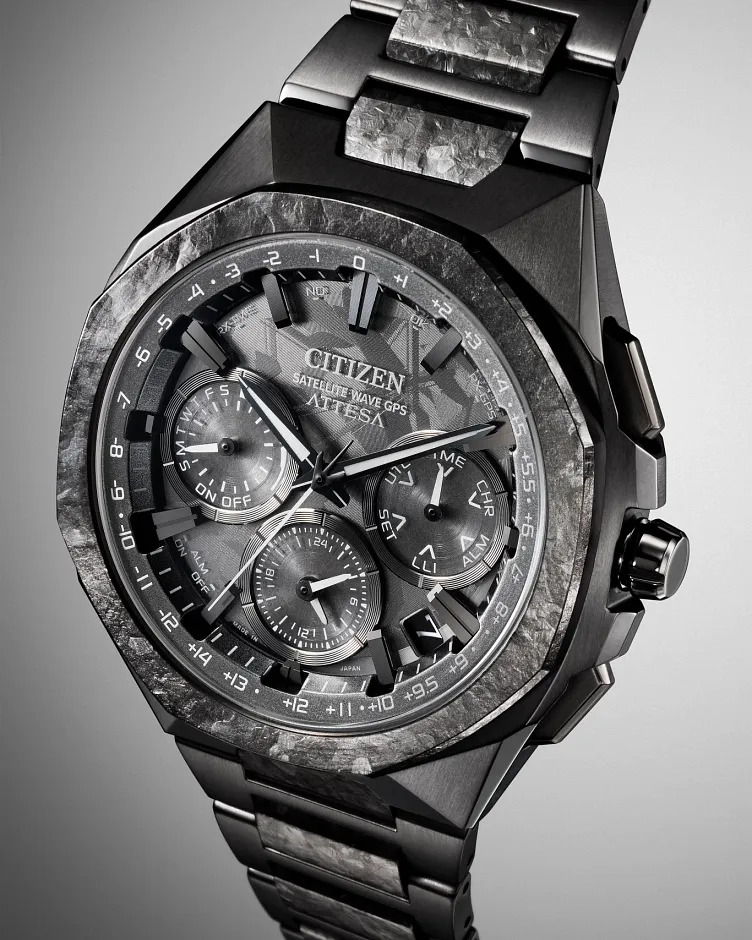 行貨 Citizen 星辰 Attesa CC4107-80H Quartz Super Titanium GPS Eco-Drive Watch Black 限量版 鈦金屬陶瓷錶圈光動能GPS衛星對時男士手錶 錶徑44MM