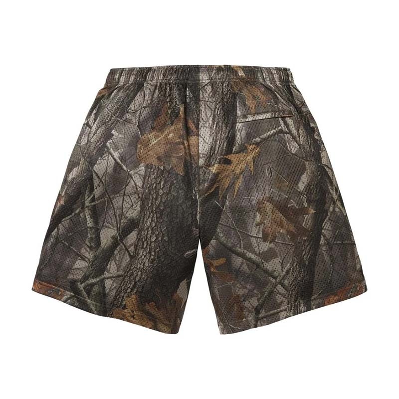 Supreme Rhinestone Mesh Short Realtree 水鑽 網布 短褲 枯枝迷彩 褐色 SS26SH48-RE [台灣現貨]
