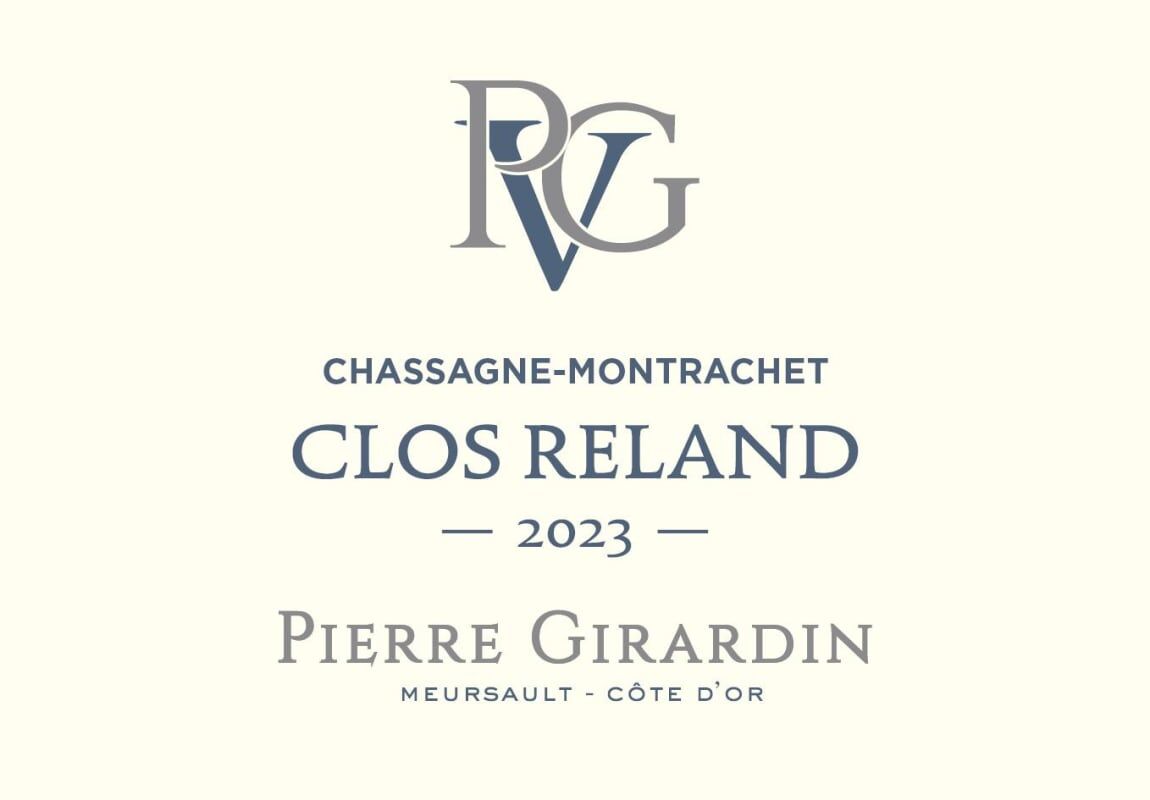 Pierre Girardin Chassagne Montrachet Clos Reland 2023