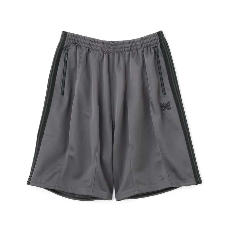 NEEDLES 別注款 H.D. Track Shorts - Poly Smooth 短褲 灰色 SX1583-GY [台灣現貨]