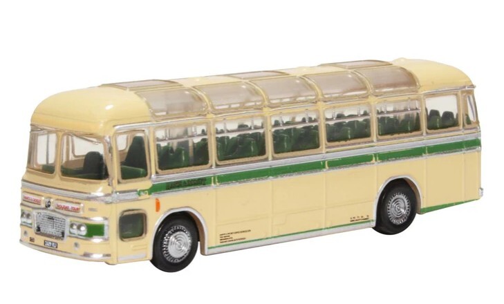 Oxford NMW6002 1:148 布里斯托 MW6G 型豪華客車，漢普郡和多塞特郡塗裝