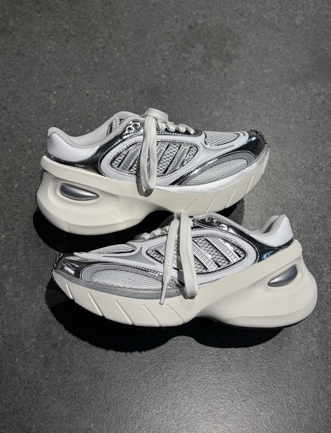 ADIDAS ADIZERO GOUKANA 液態銀 增高 厚底 運動鞋 男女鞋 KJ5376