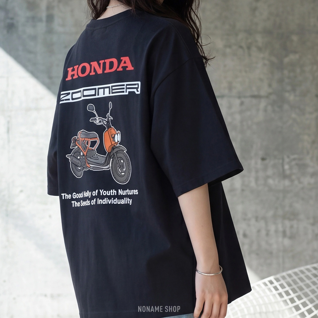 HONDA 復古 美式 經典車型 LOGO 印花 短T 共四款 三色 (男款)