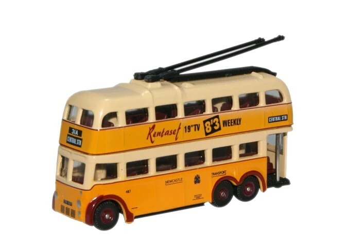 Oxford NQ1003 1:148 紐卡斯爾B.U.T.無軌電車