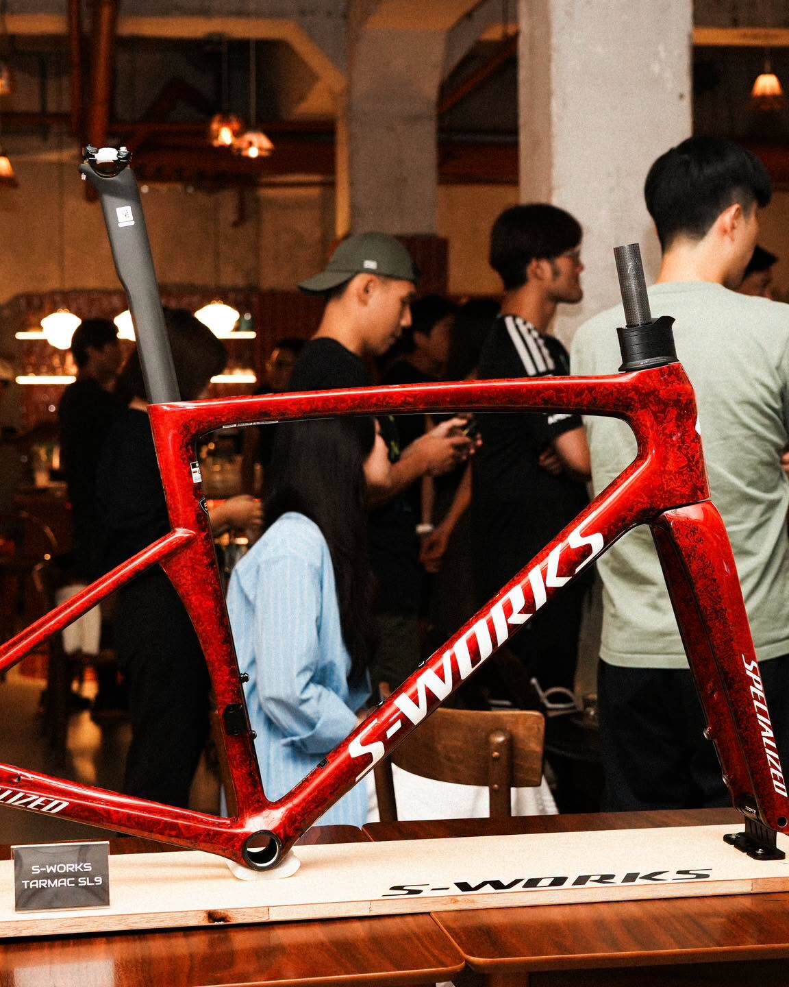 【SPECIALIZED】S-Works 公路車架   TARMAC SL9 DISC 寶石紅