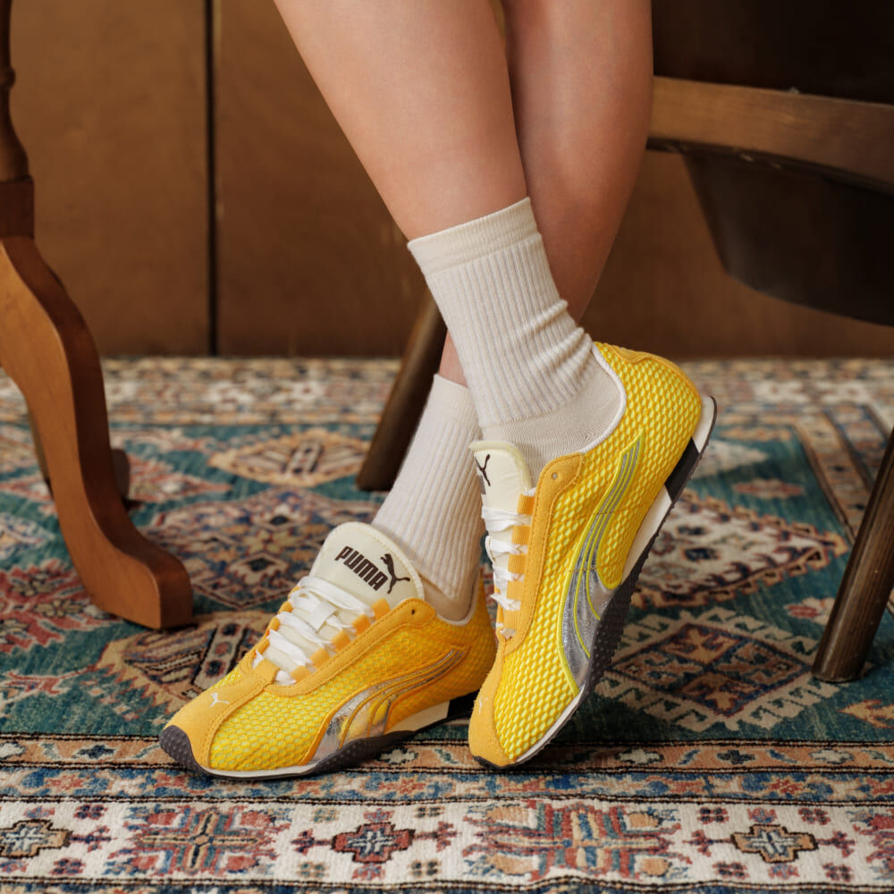 PUMA 休閒鞋 H-STREET 橘黃銀 MONDAY SLEEPING CLUB 運動鞋 女 40884601