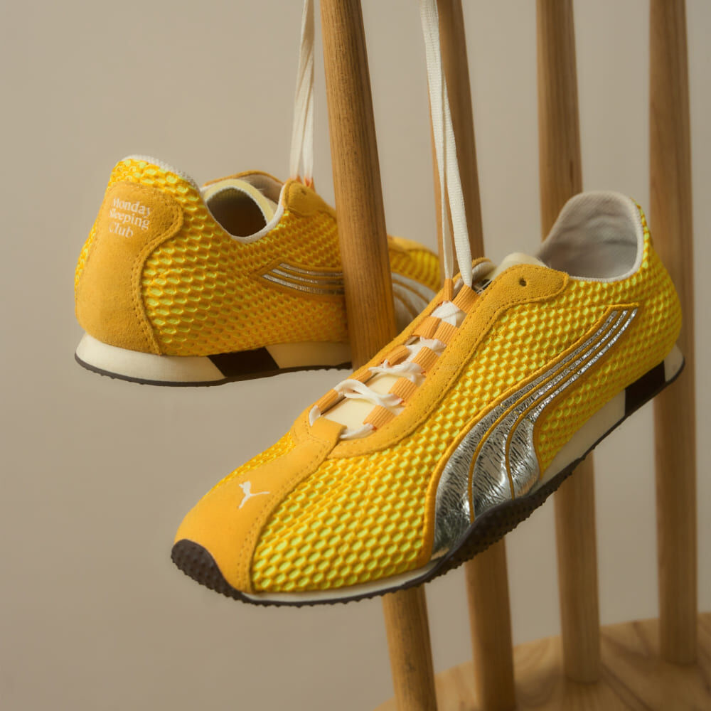PUMA 休閒鞋 H-STREET 橘黃銀 MONDAY SLEEPING CLUB 運動鞋 女 40884601