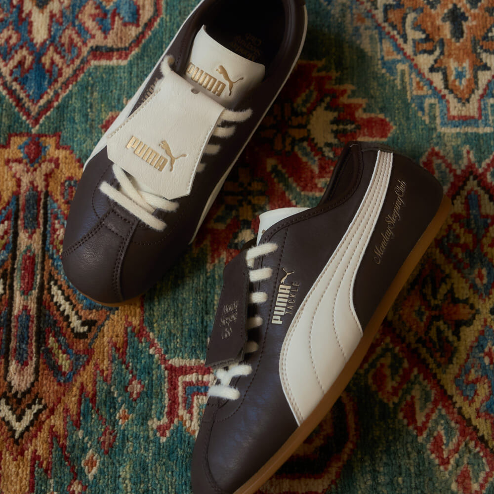 PUMA 休閒鞋 TACKLE 咖啡 MONDAY SLEEPING CLUB 皮革 復古鞋 男 40884701