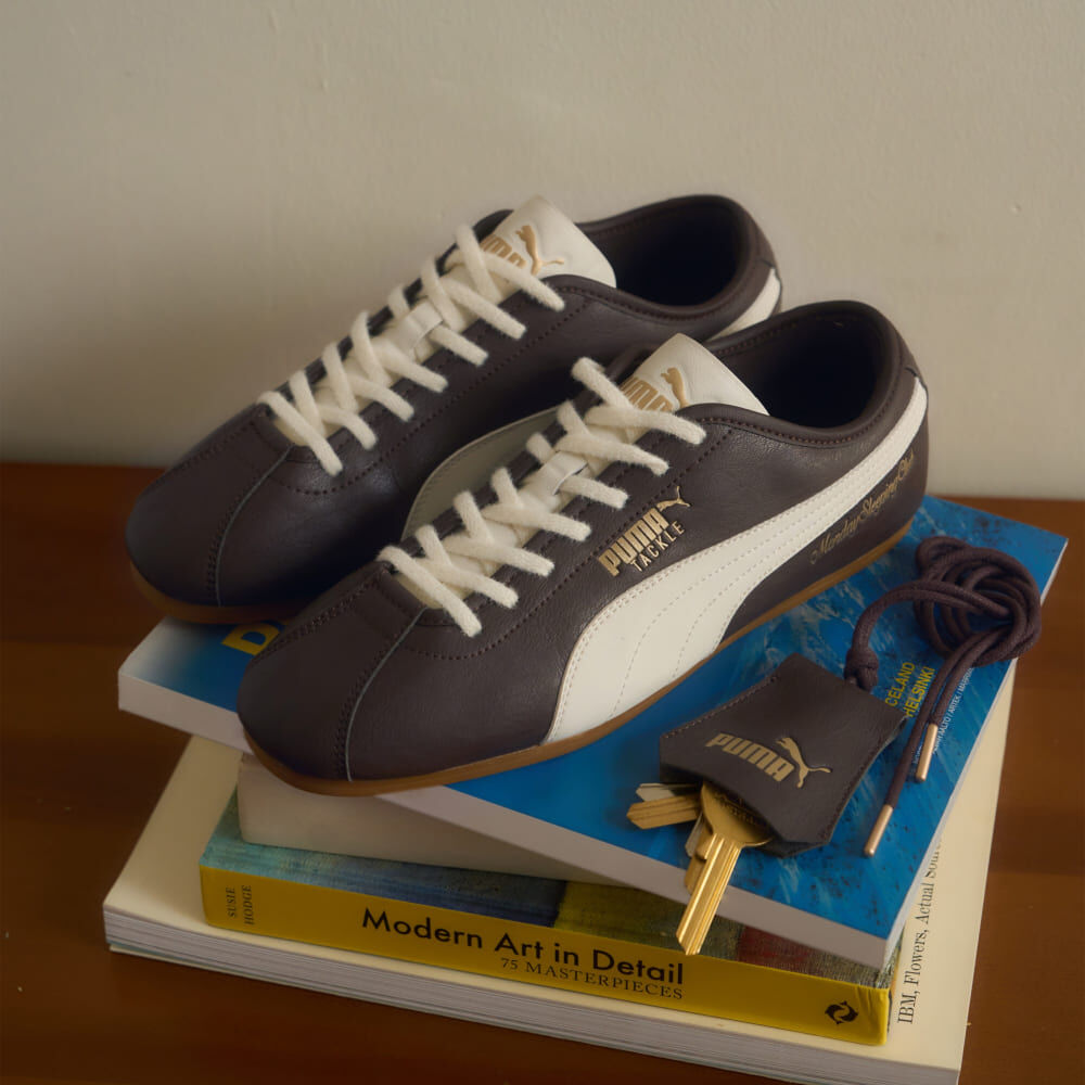PUMA 休閒鞋 TACKLE 咖啡 MONDAY SLEEPING CLUB 皮革 復古鞋 男 40884701