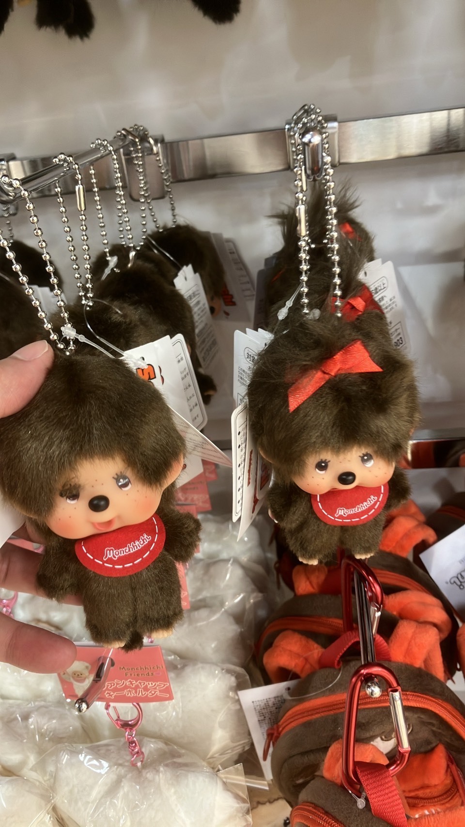 【預購】Monchhichi  蒙奇奇毛茸茸 玩偶 吊飾
