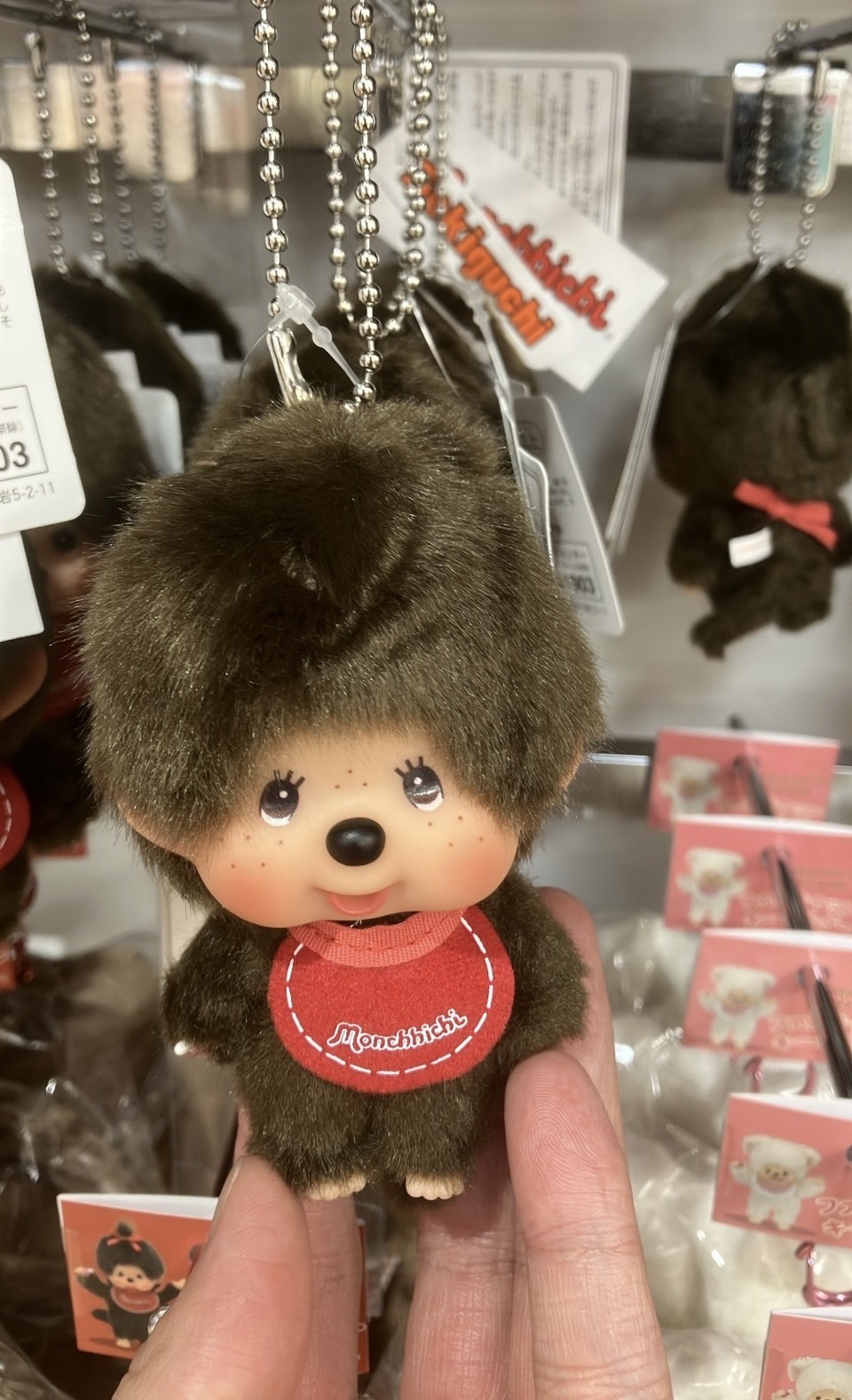 【預購】Monchhichi  蒙奇奇毛茸茸 玩偶 吊飾