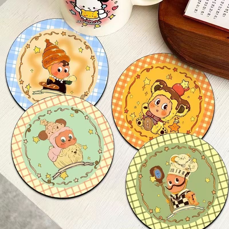 PREORDER 预购 卡通可爱星星人杯垫吸水防滑耐高温