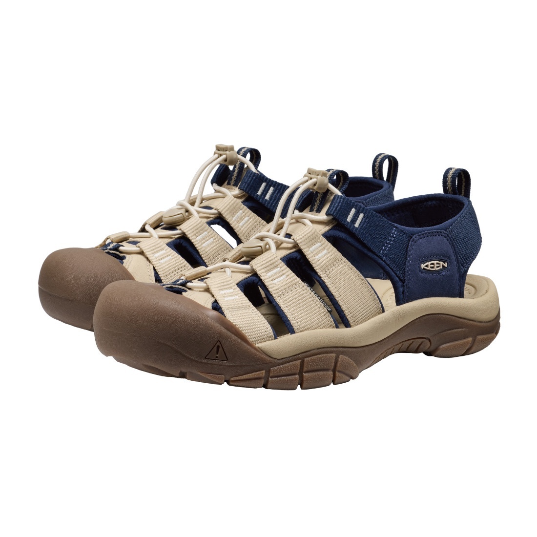 【KEEN】NEWPORT H2 男涼鞋 深藍/卡其 1031693