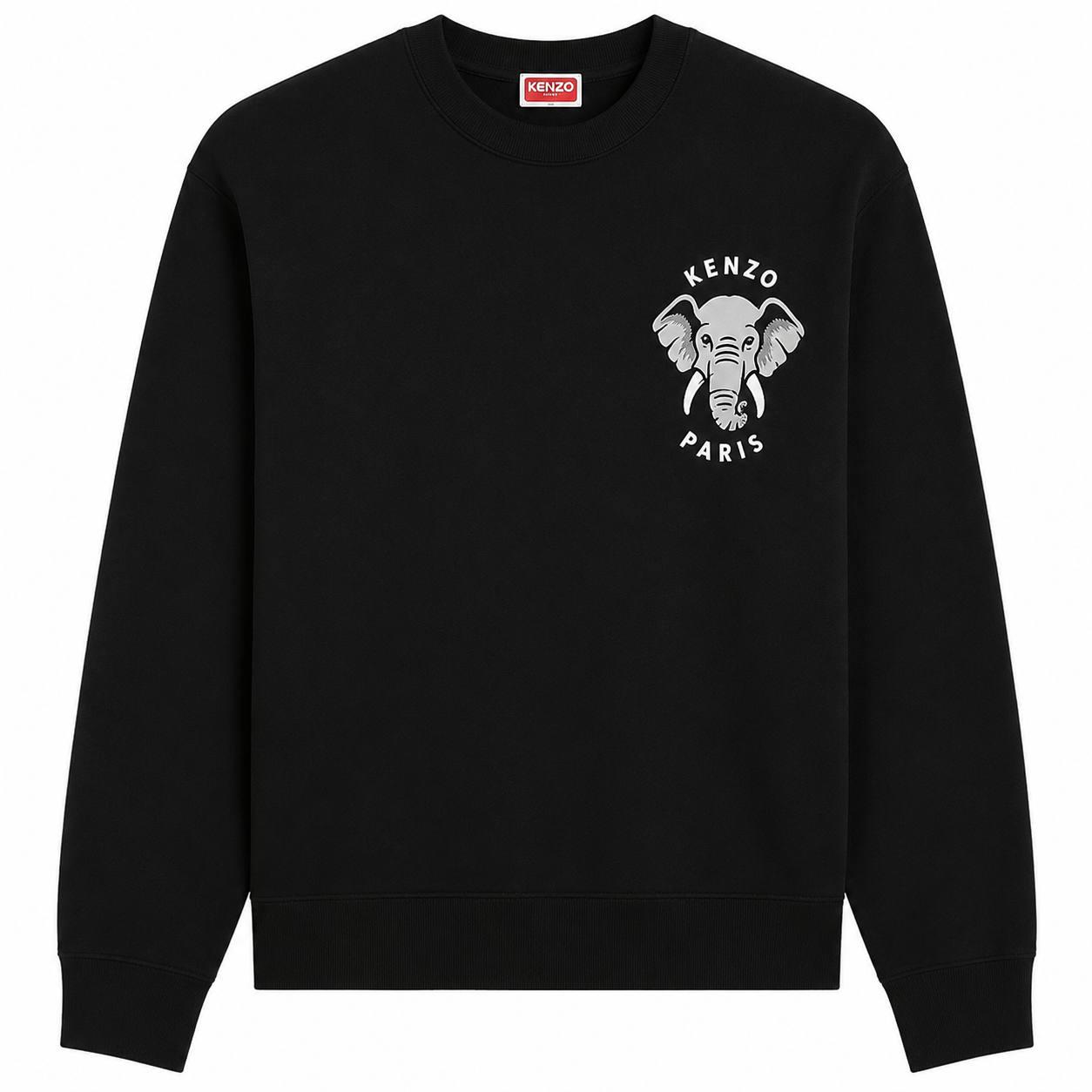 LYS02015 Kenzo 男款大象logo圓領衛衣