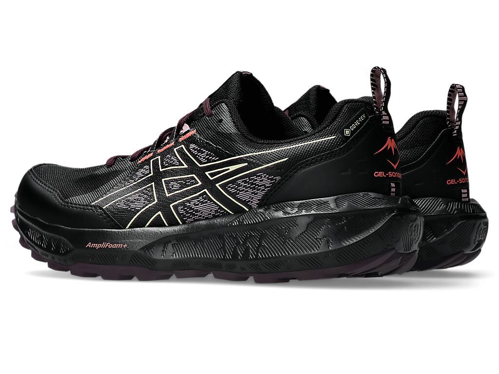 ASICS GEL -女款 SONOMA 8 GTX 防水越野跑鞋 BLACK/DARK AUBERGINE