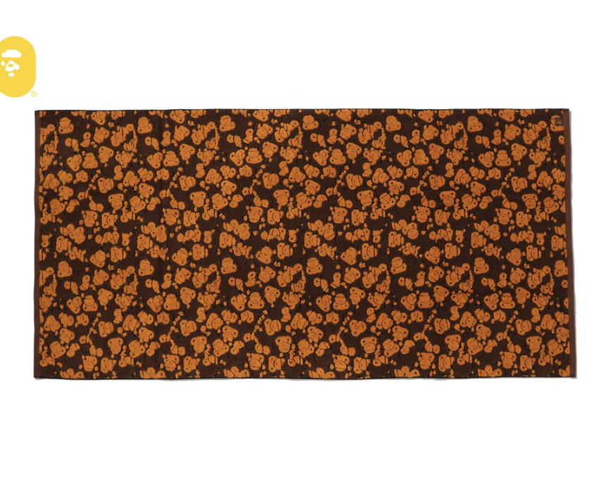 【BAPE兒童配件】0704發售ALL BABY MILO PILE BATH TOWEL