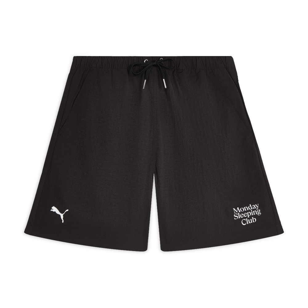 PUMA 短褲 MONDAY SLEEPING CLUB系列 黑 短風褲 男 63898901