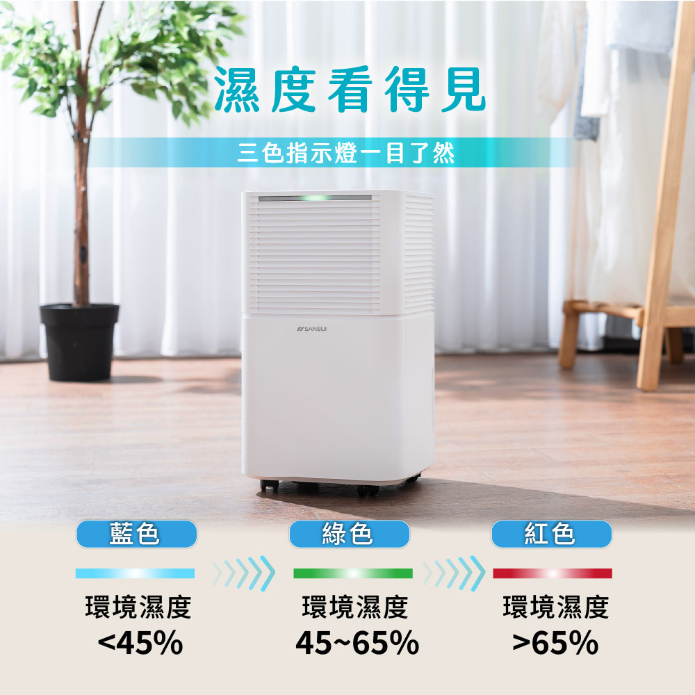 【SANSUI山水】極智淨 一級能效 6公升除濕機 SDL-Pure66