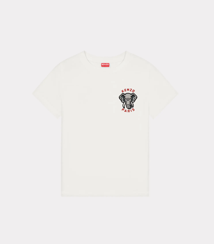 LYS02017 Kenzo 細大象Logo男女款短袖Tee