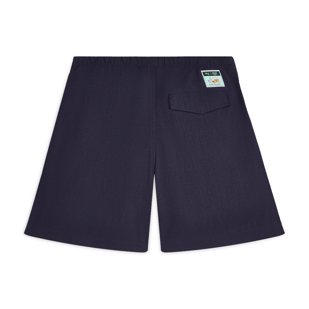 PUMA 短褲 MONDAY SLEEPING CLUB系列 深藍 短風褲 男 63898916