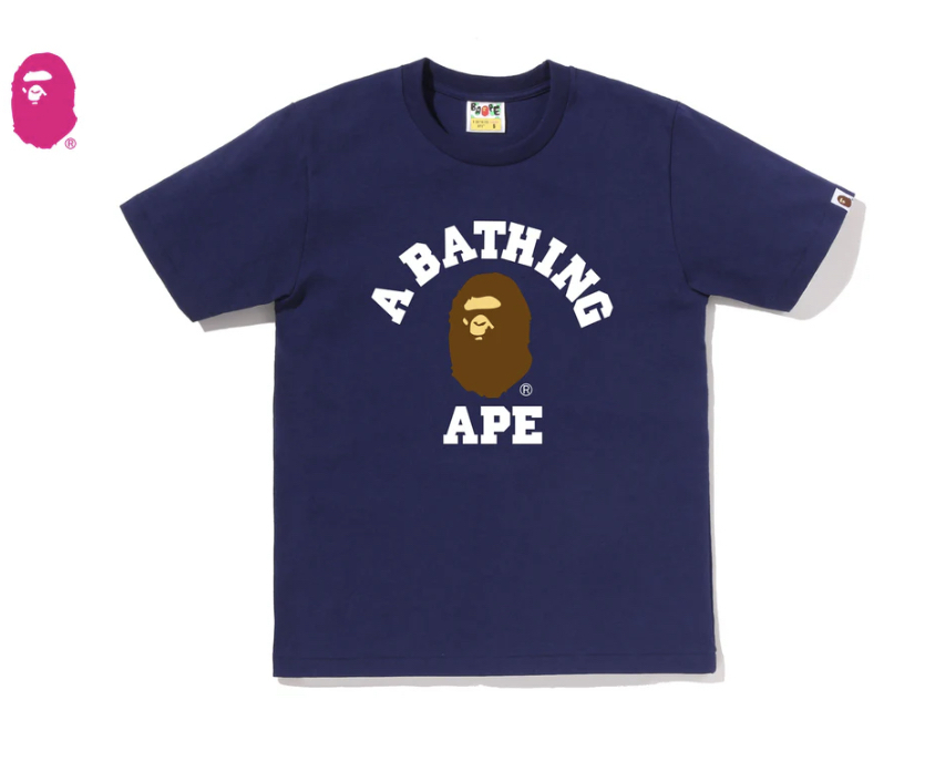 【BAPE女生】0704發售COLLEGE TEE