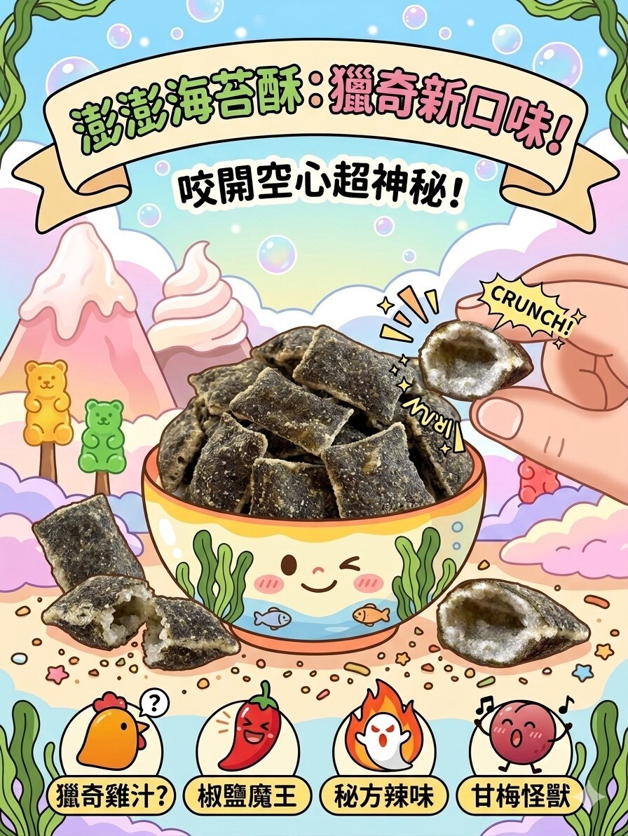 (團購)澎澎海苔酥(08/11到貨)