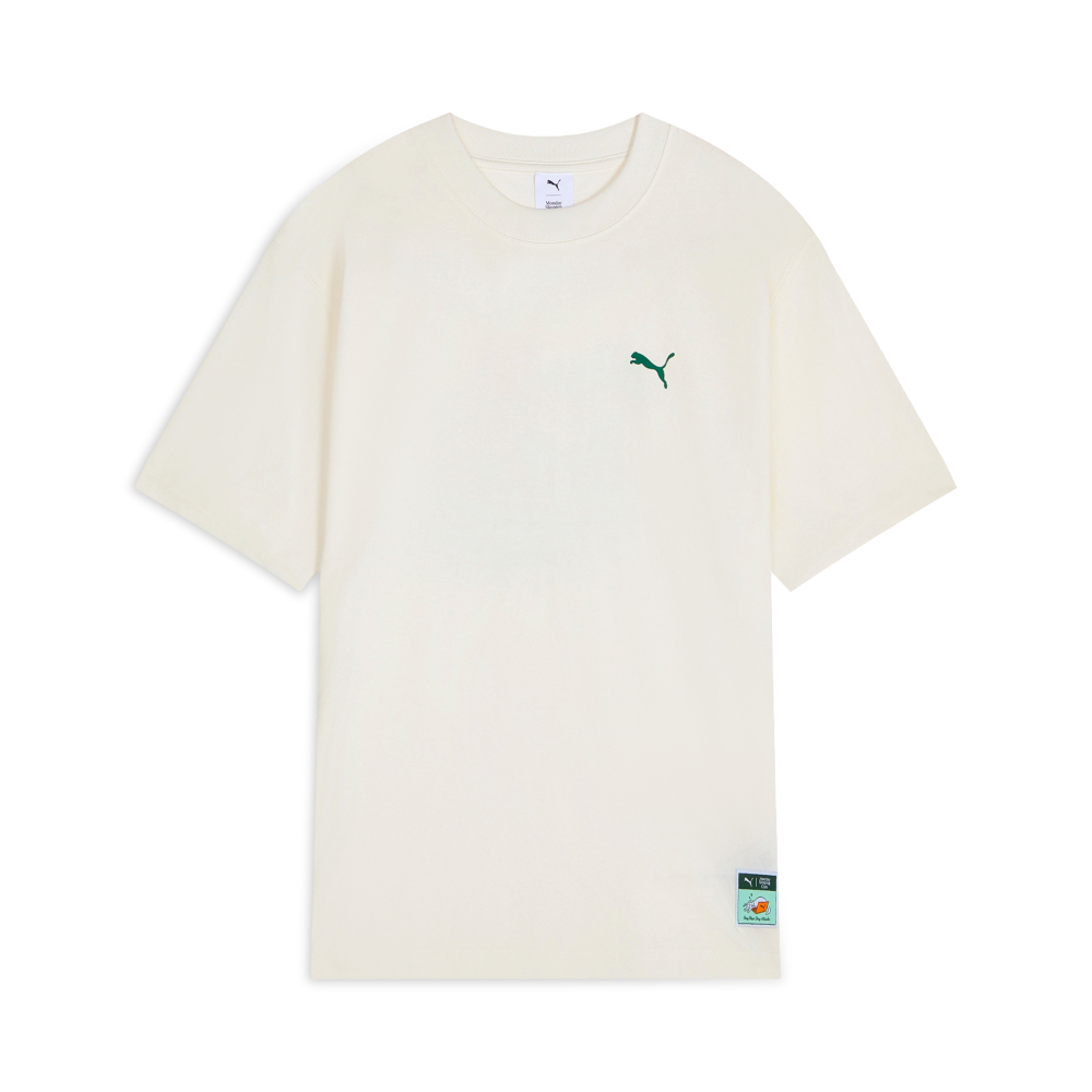 PUMA 短T MONDAY SLEEPING CLUB系列 米白 短袖 T恤 中性 63899087