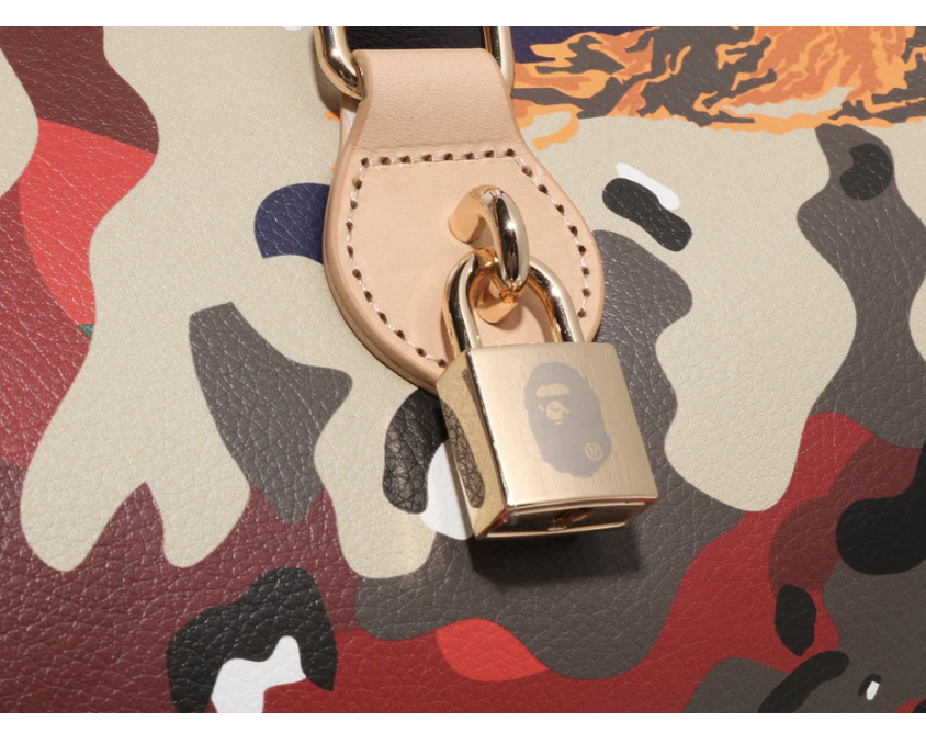 【BAPE女生配件】0704發售HYBRID CAMO MEDIUM BOSTON BAG